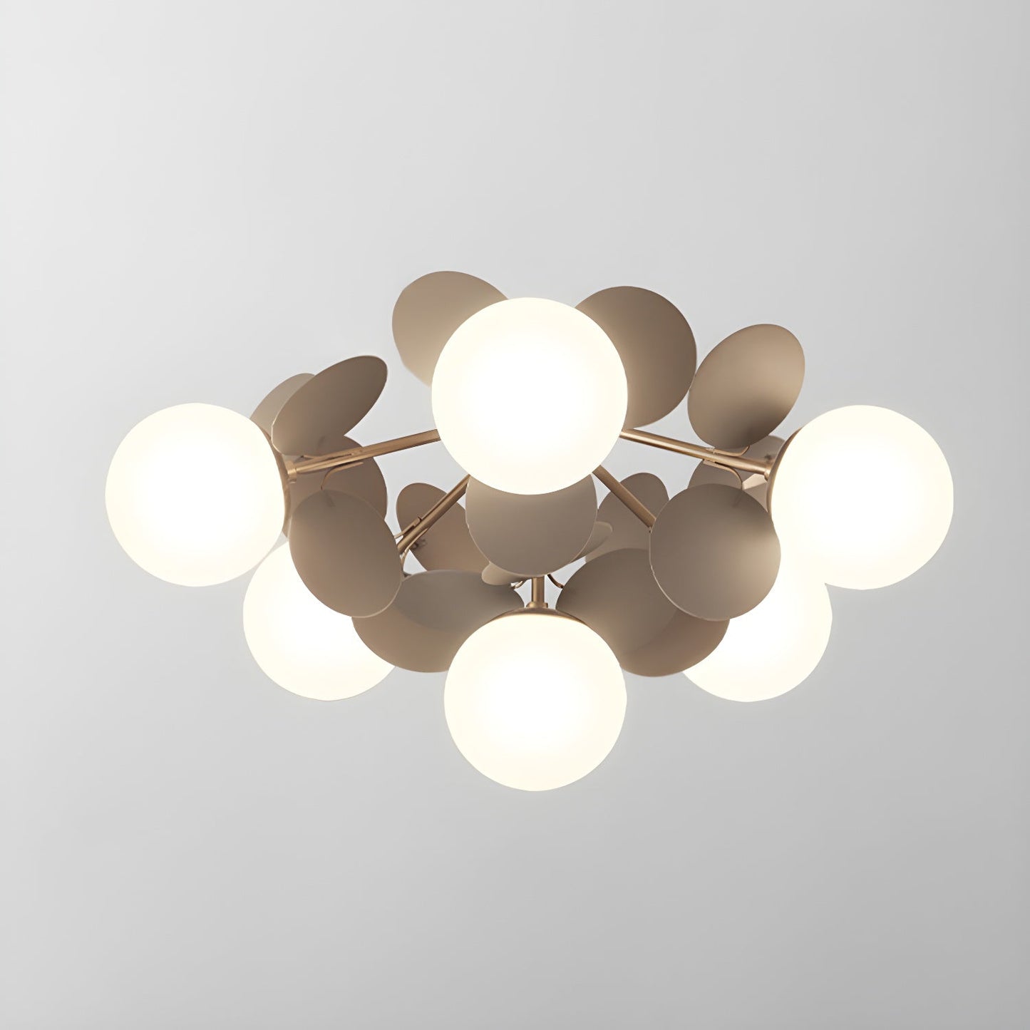 Stylish Glass Globe LED Ceiling Light Fixture