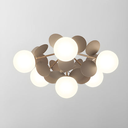Stylish Glass Globe LED Ceiling Light Fixture