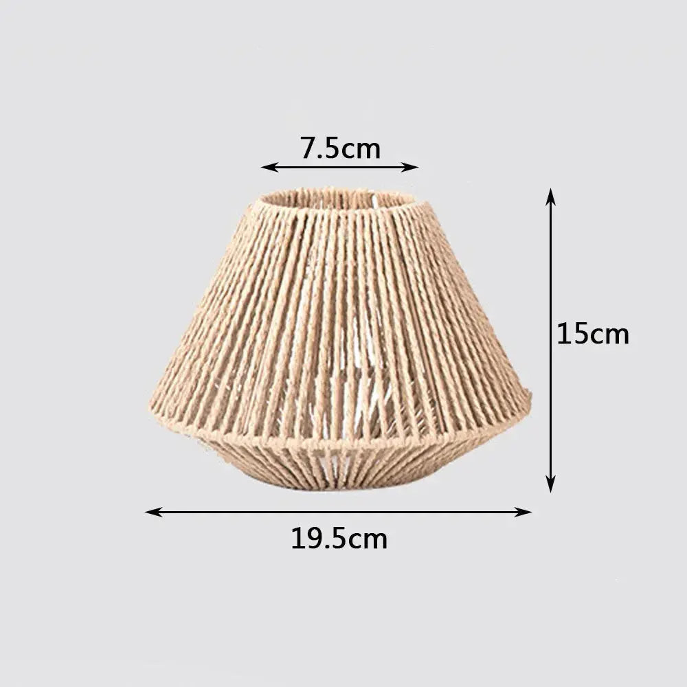 Natural Woven Pendant Light - Classic Home Lamp