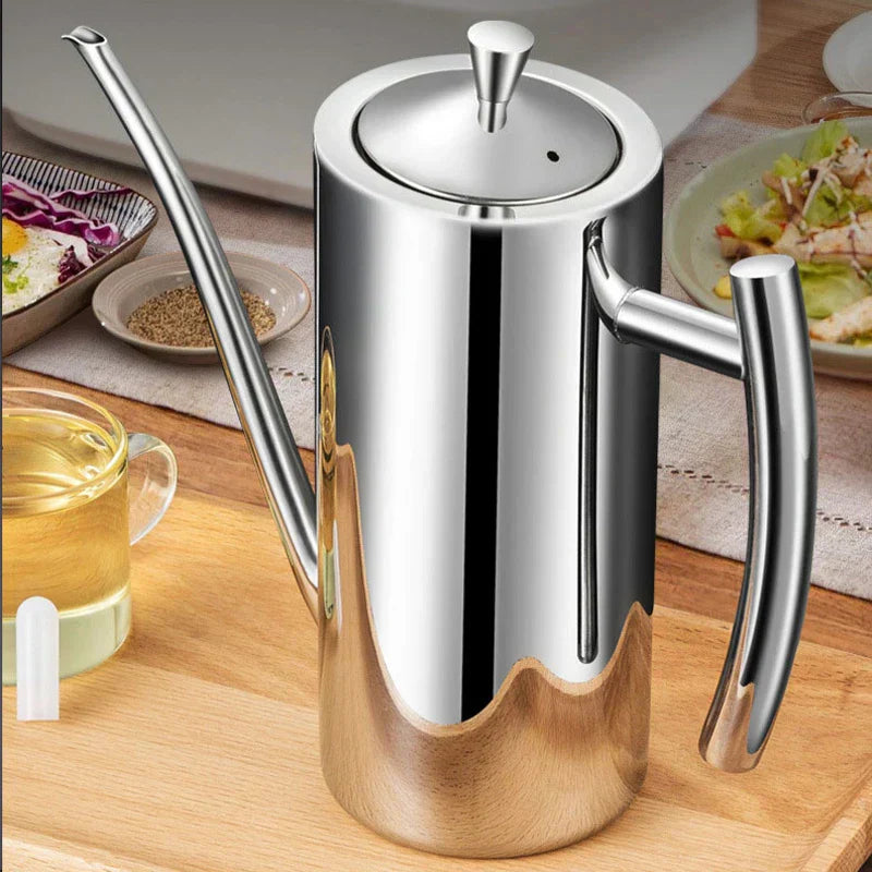 Premium Steel Cooking Oil Canister