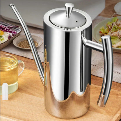 Premium Steel Cooking Oil Canister