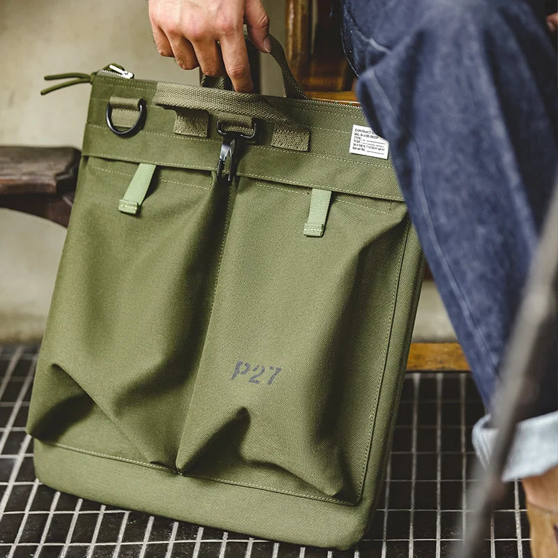 Tactical Water Resistant Men's Laptop Messenger Bag