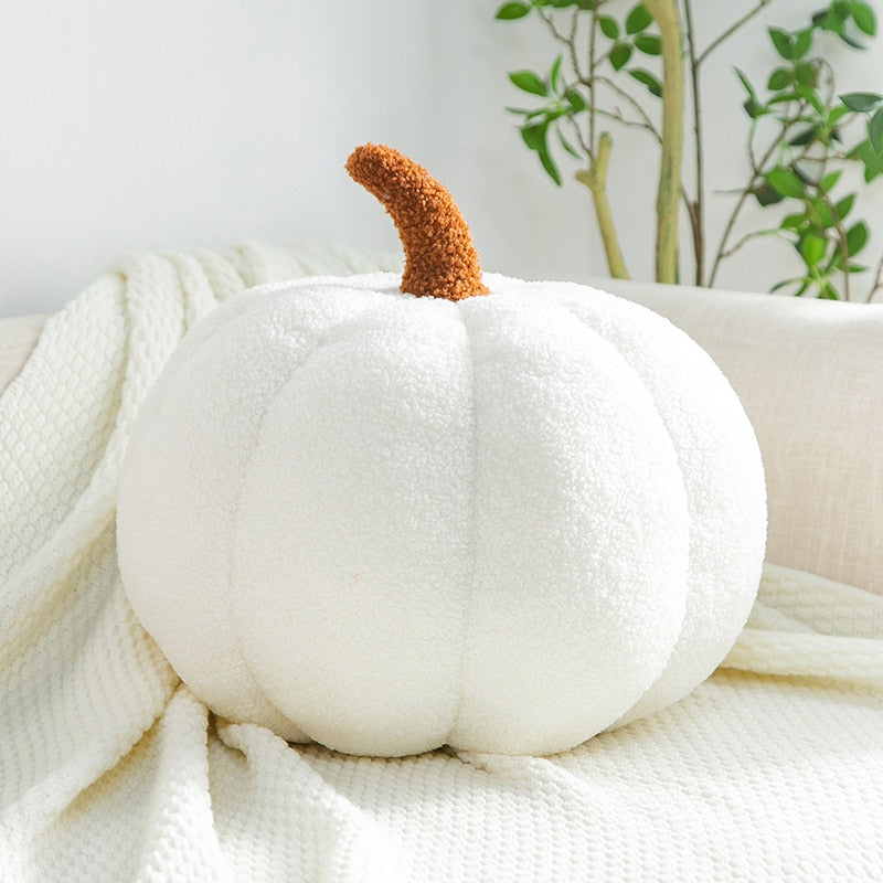 Cozy Orange Autumn Decorative Throw Pillows