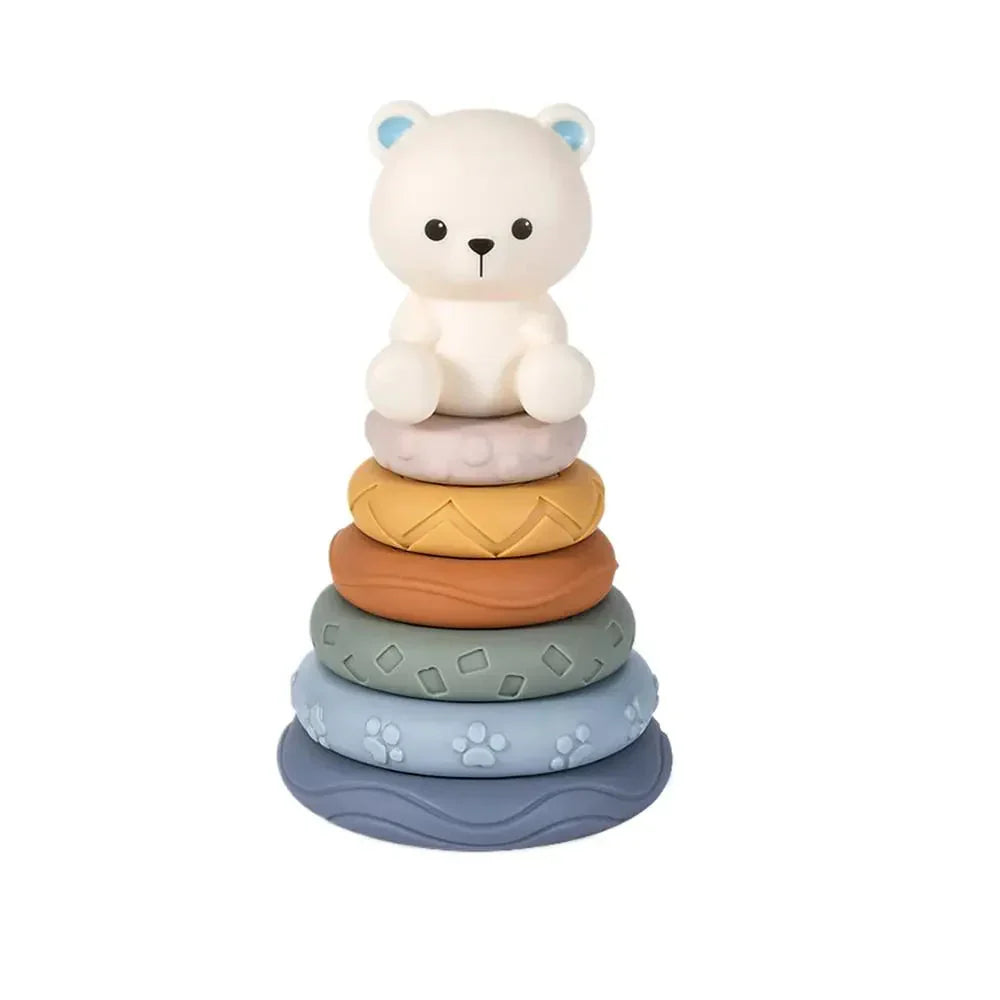 Soft Play Stacking Rings for Baby Development