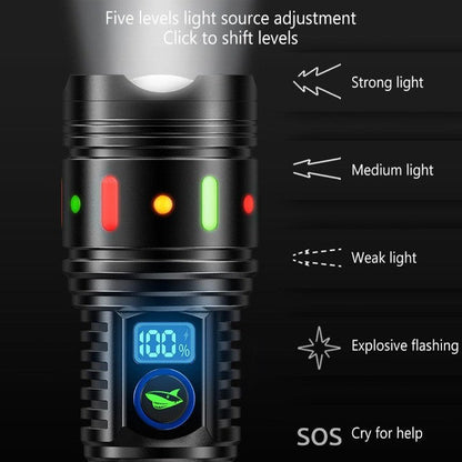 Powerful High Beam LED Outdoor Torch