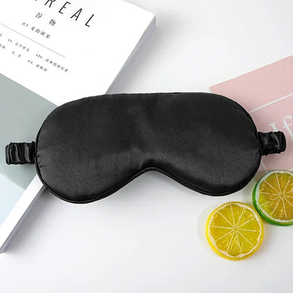 Silky Eye Mask - Soft Ruffle Sleep Mask for Women