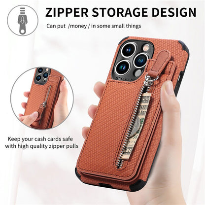 Slim Protective Zip iPhone Wallet Case