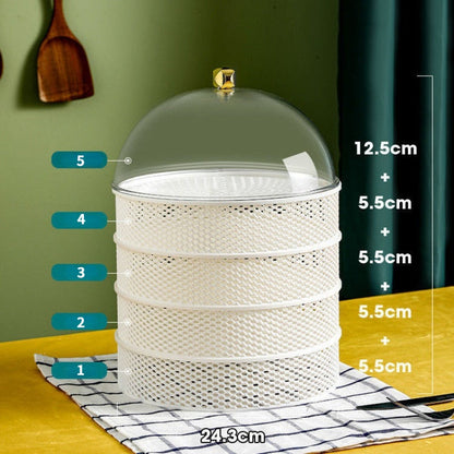 Fesara | Adjustable Clear Plastic Food Container Cover