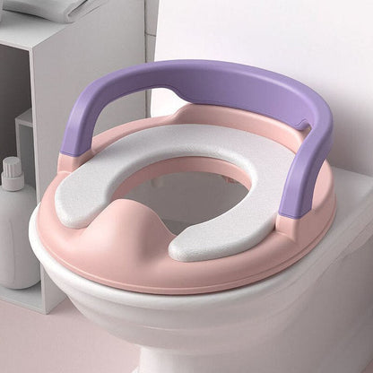 Soft Cushion Baby Friendly Toilet Seat Ring