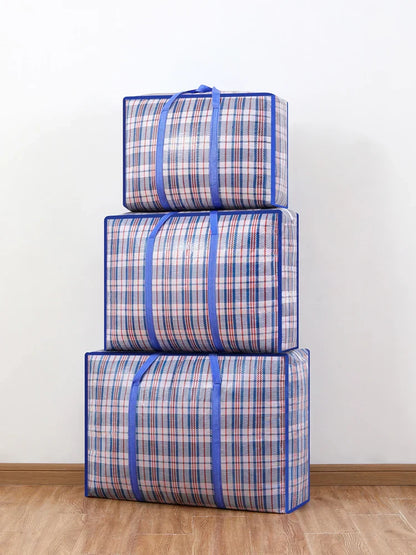 Durable Folding Storage Bag with Zipper and Water Resistance