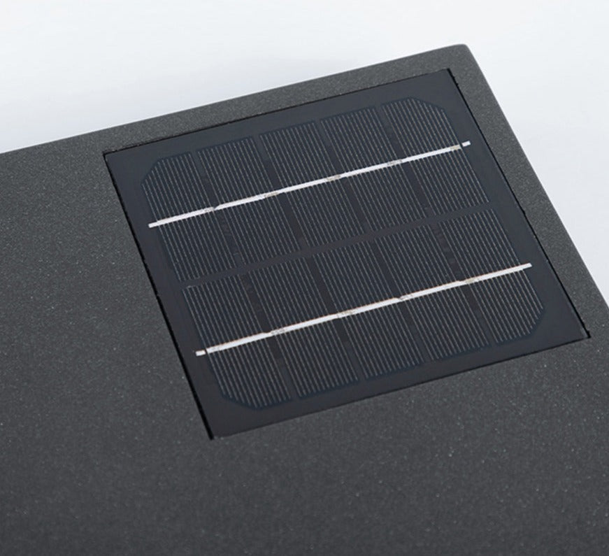 Modern Outdoor Solar Wall Lamp