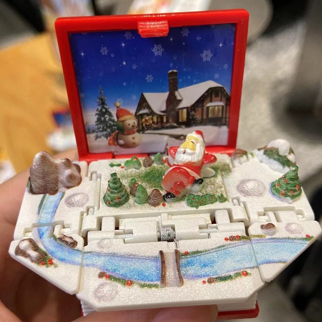 Magical Christmas Charm Keychain