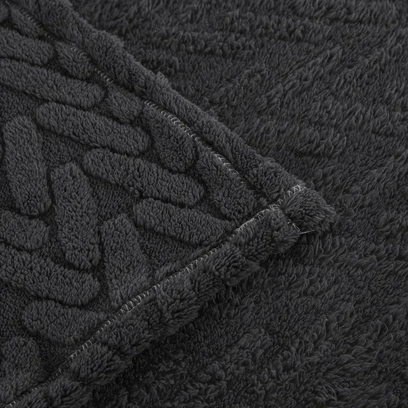 Warm Plush Fleece Blanket for Autumn Winter