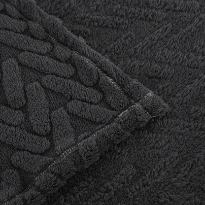 Warm Plush Fleece Blanket for Autumn Winter