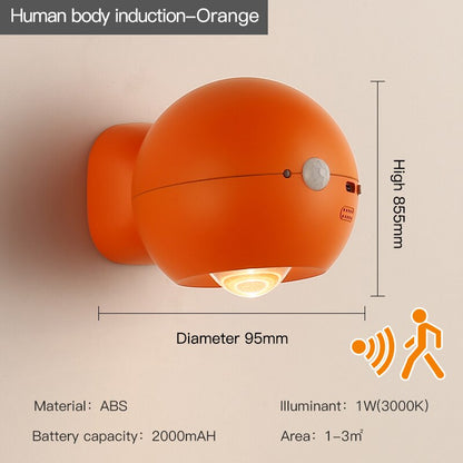 Smart Motion Activated Rechargeable Wall Light
