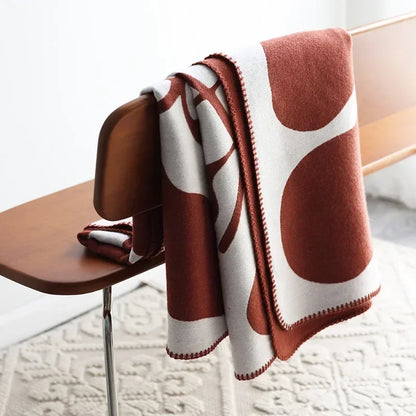 Cozy Nordic Soft Throw Blanket