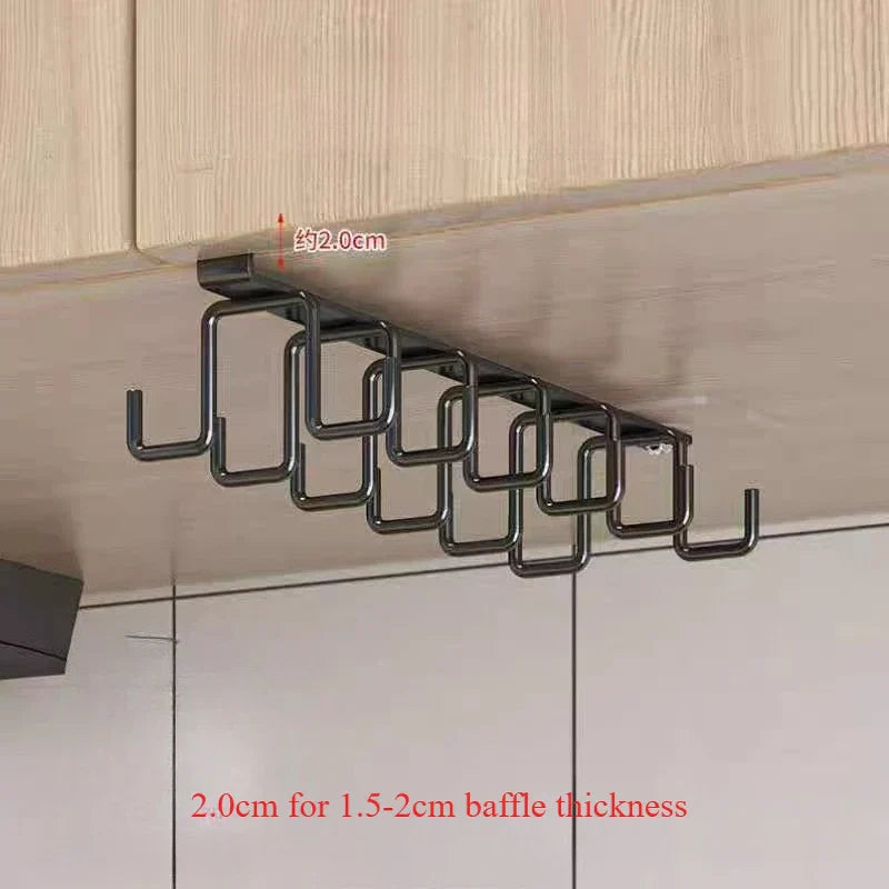 Sturdy Metal Hooks for Kitchen & Coat Storage