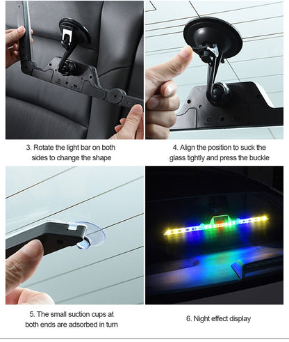 Portable Solar Powered Car Safety Light