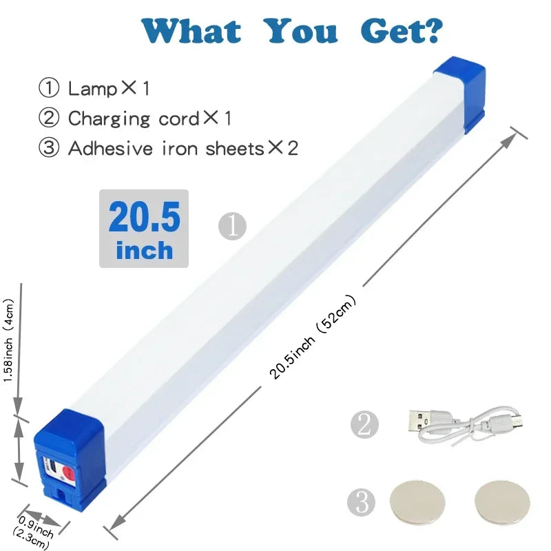 Compact LED Camping Light with Magnet and Hook