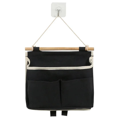 Compact Linen Hanging Storage Bag Organizer - Fesara