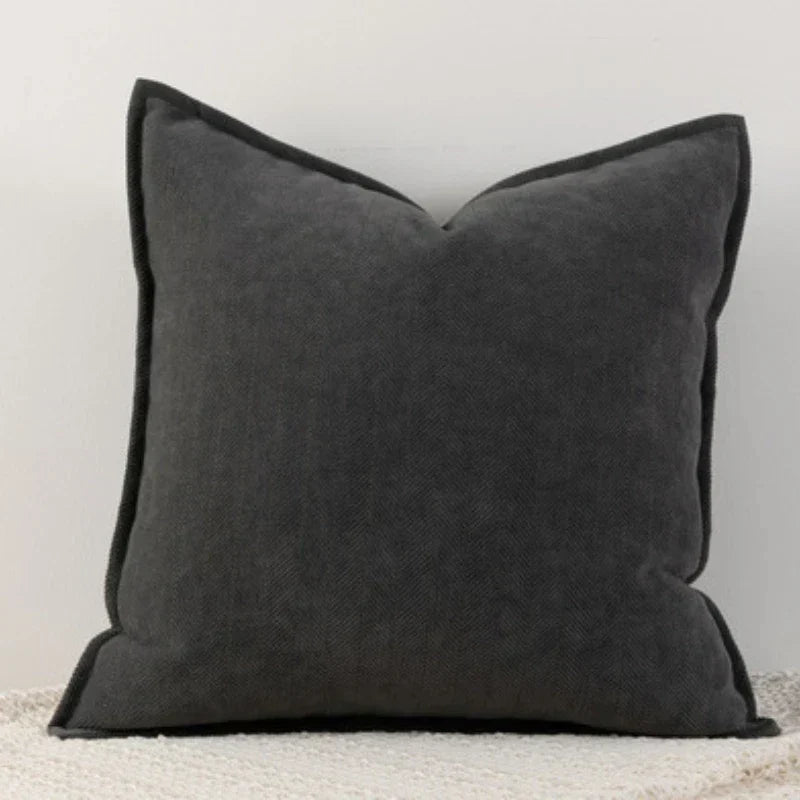 Soft Chenille Cushion Cover for Modern Home Decor