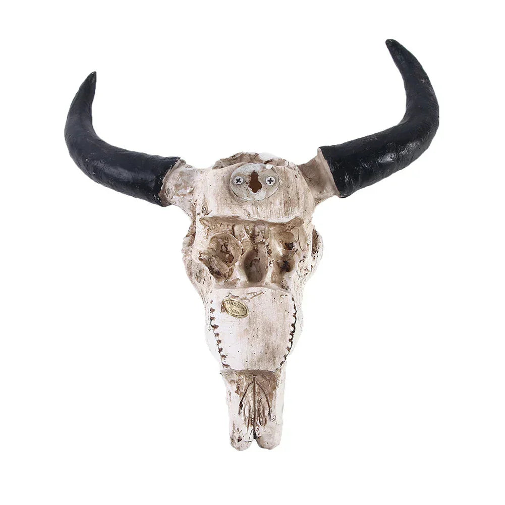 Western Decor Longhorn Wall Skull