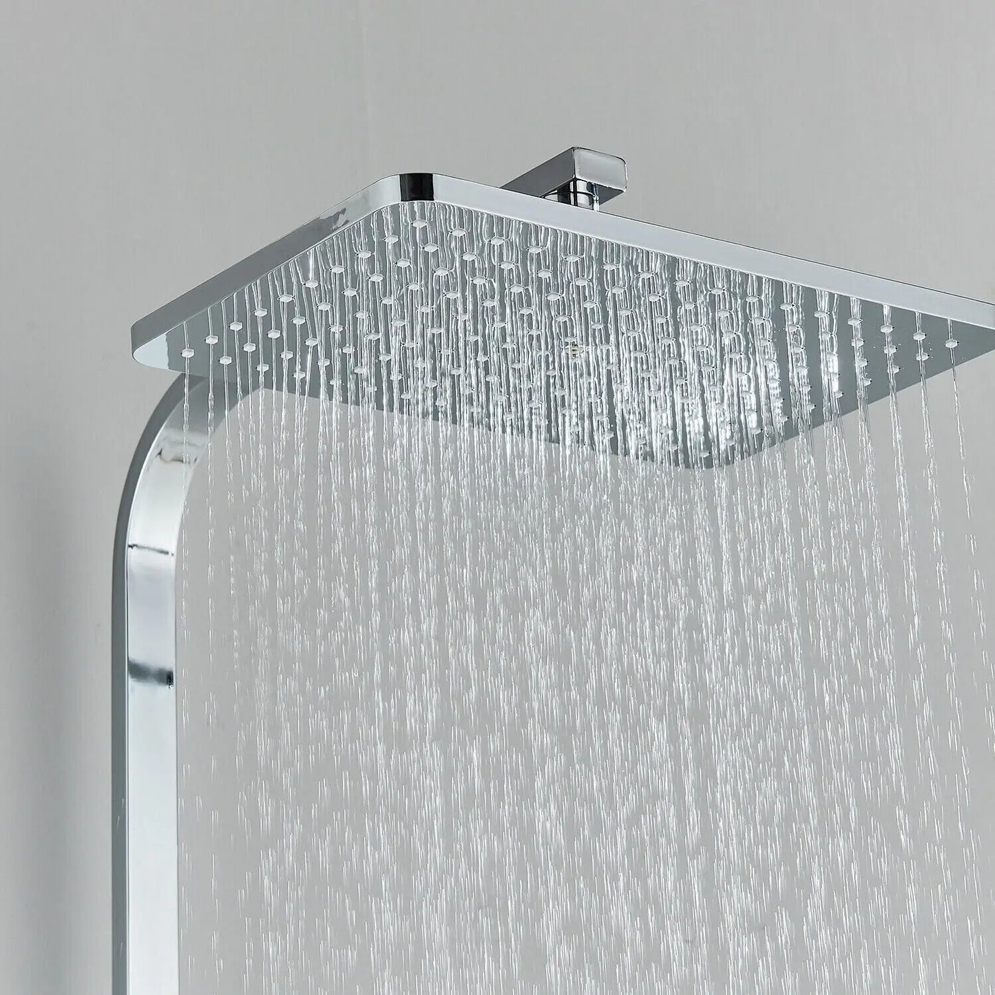 Premium Rain Shower Head Set with Adjustable Faucet