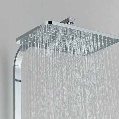 Premium Rain Shower Head Set with Adjustable Faucet