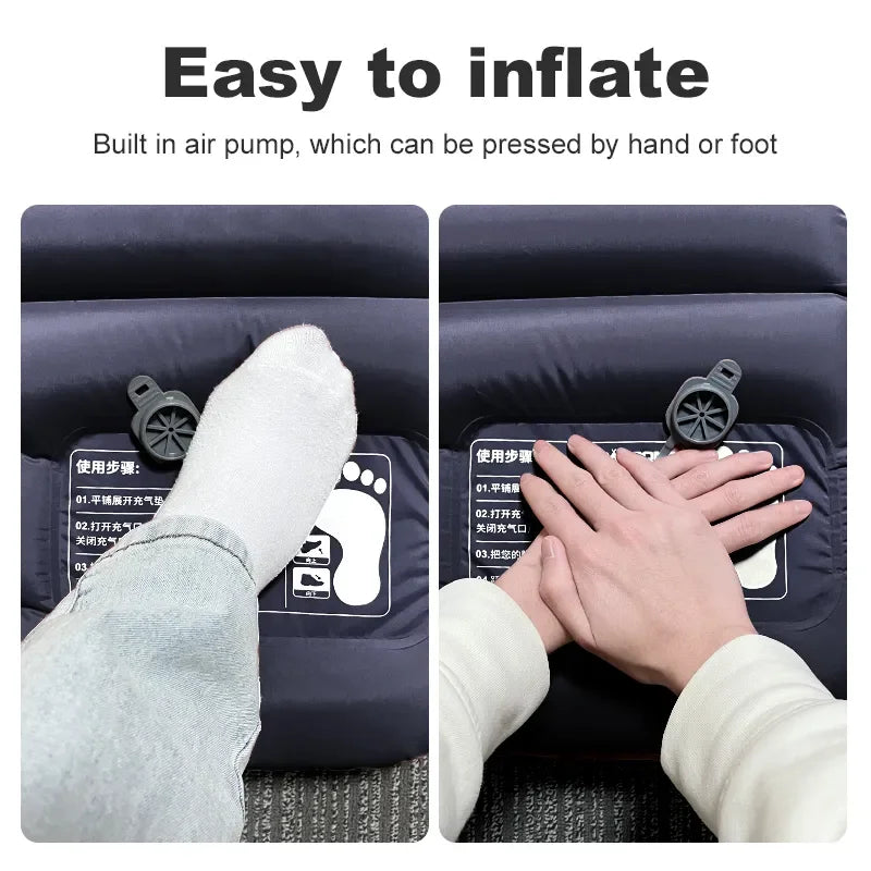 Lightweight Portable Camp Sleeping Pad with Pump