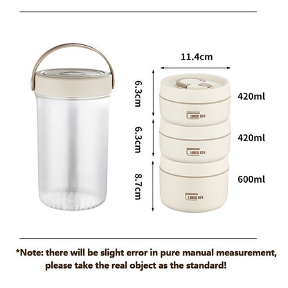 Insulated Spill-Proof Stackable Food Container Box