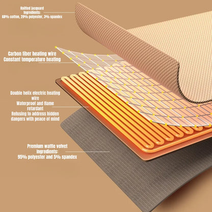 Soft Wearable Electric Blanket with 3 Heat Settings