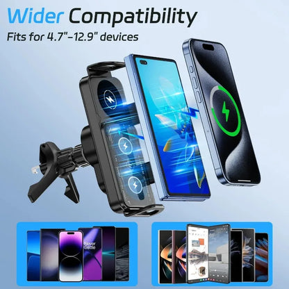 Universal 360 Degree Car Phone Wireless Charger