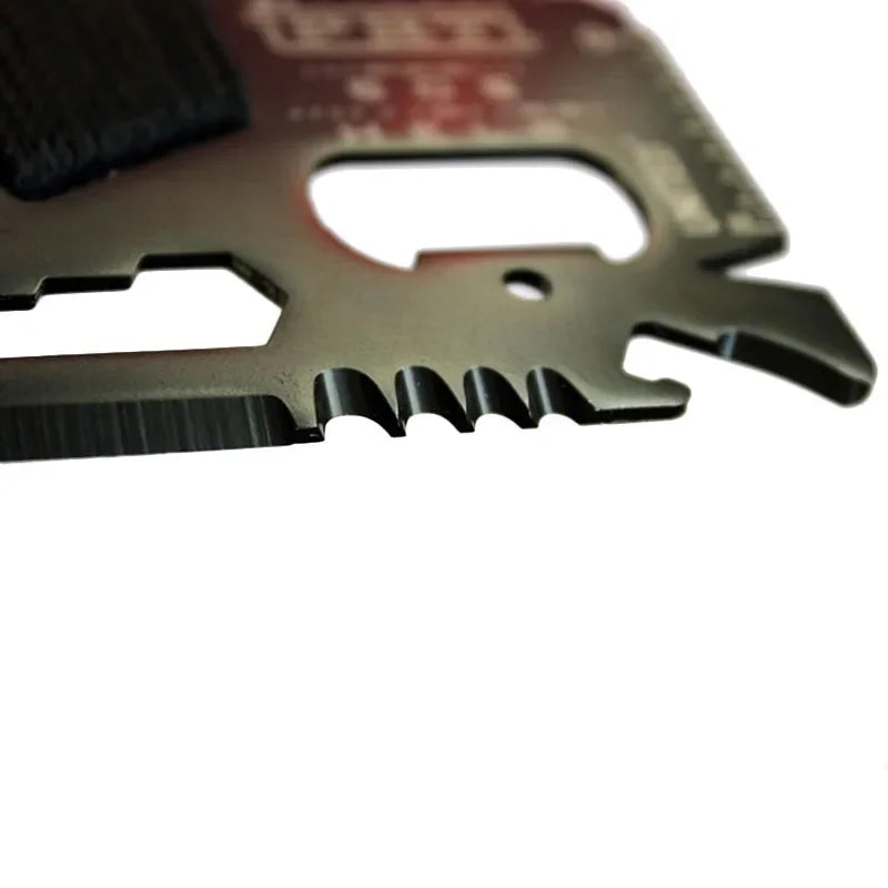 Portable 14-in-1 Stainless Steel Multi Tool Card