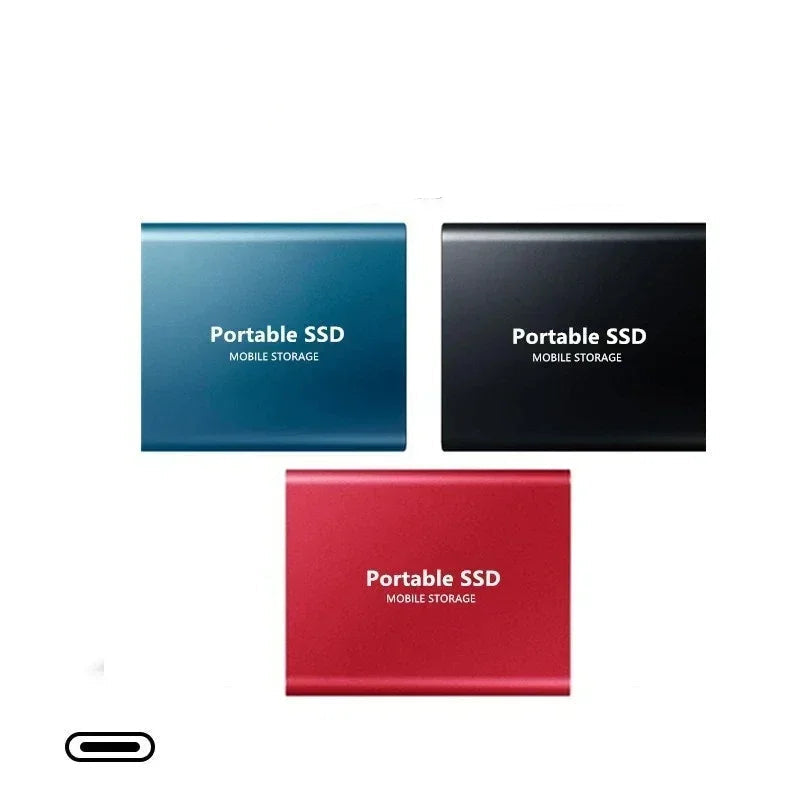 Fast Portable External SSD Drive 500GB/1TB/2TB