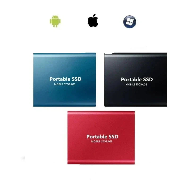 High-Speed 128TB SSD with Slim and Rugged Design