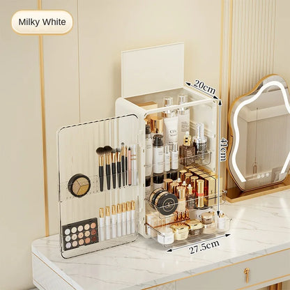 Premium Cosmetic Storage Case – Compact Makeup Organizer