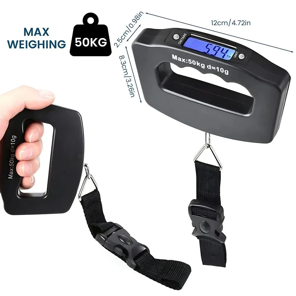 Accurate Travel Luggage Digital Scale with LCD Display