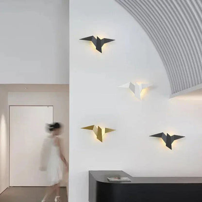 Contemporary LED Bird Wall Light