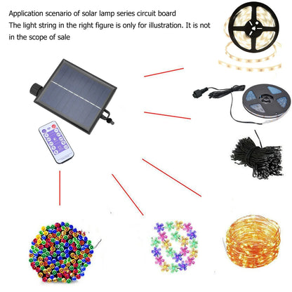 Solar Fairy Light Controller Box with Remote