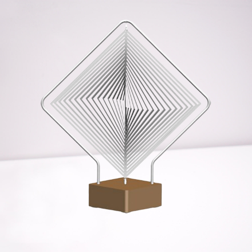 Colorful Geometric Mosaic Centerpiece Table Decoration - Fesara