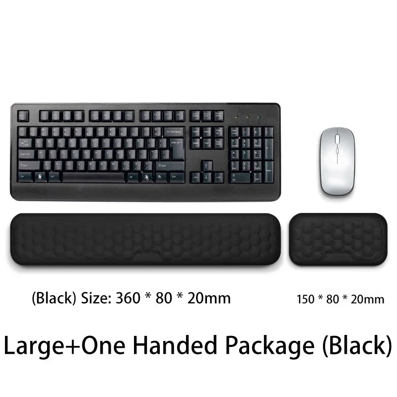Comfortable Gel Wrist Rest Mouse Pad for Gaming Laptop