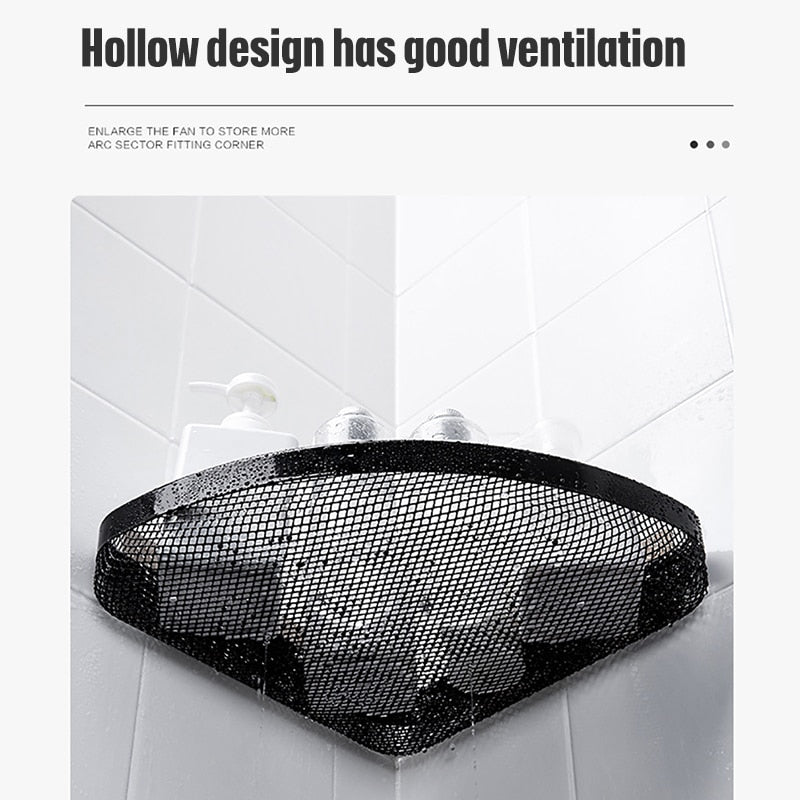 Space Saving Corner Shower Caddy Shelf
