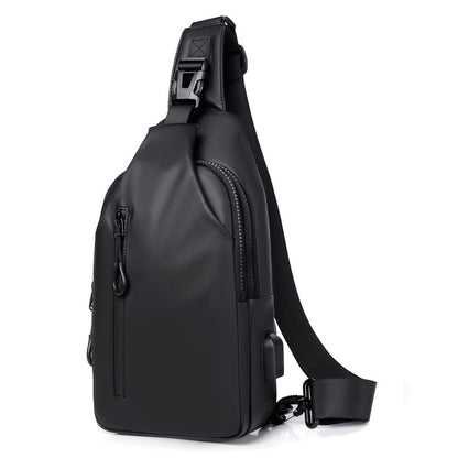 Waterproof City Crossbody Phone Bag with USB Charger - Fesara