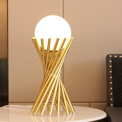 Stylish Round Table Lamp for Modern Decor
