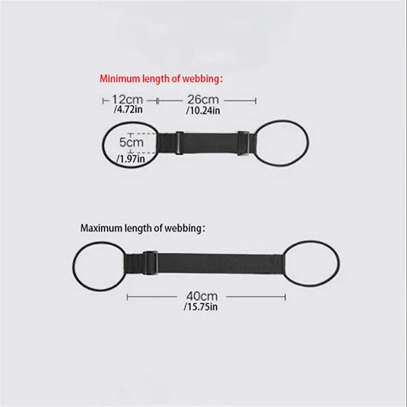 Secure Travel Luggage Belt Strap