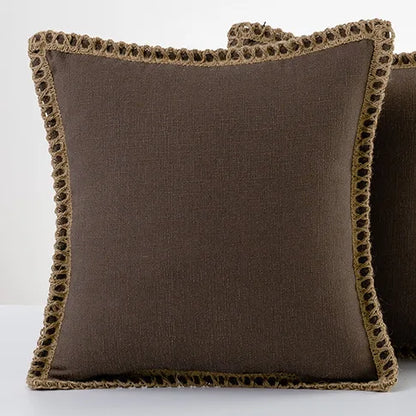 Vibrant Patterned Pillow in Classic Design