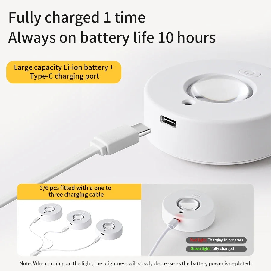 Colorful LED Portable Spotlight with Remote