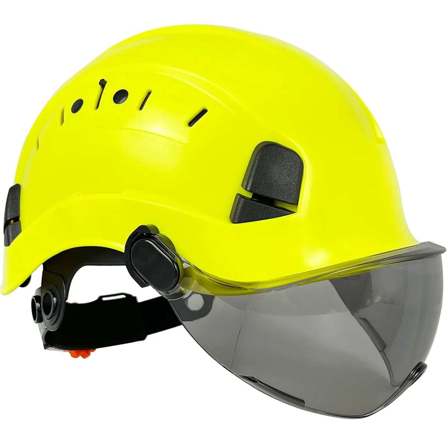 Protective Hard Hat with Goggles and Face Shield