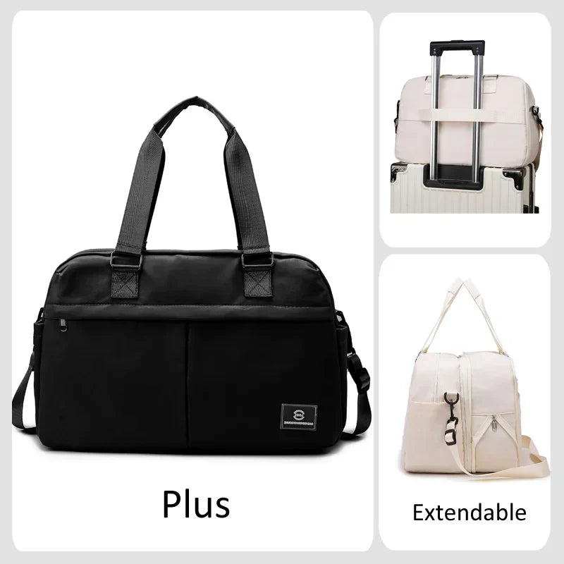 Spacious Expandable Travel Duffel Bag