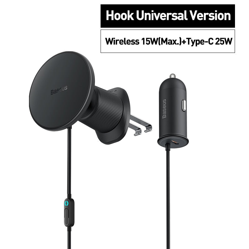 Universal Car Phone Mount Wireless Charger Holder - Fesara